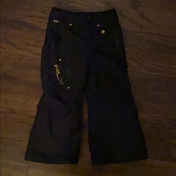 RLX Ralph Lauren Kids Black Ski / Snow Pants